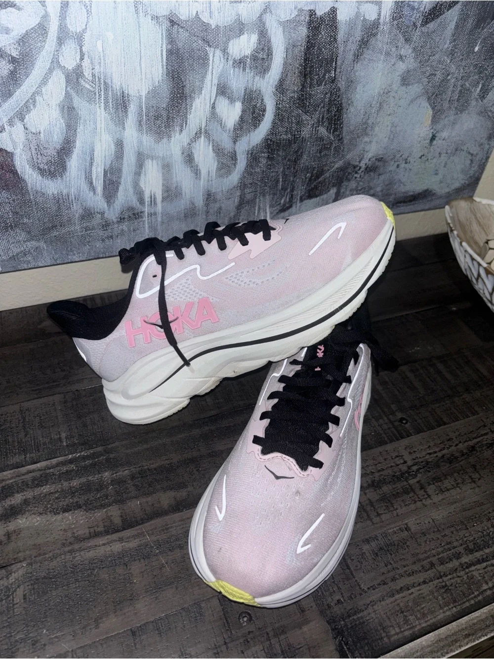 Hoka Women's Clifton 10 sneakers SZ 9WIDE - Picture 5 of 15